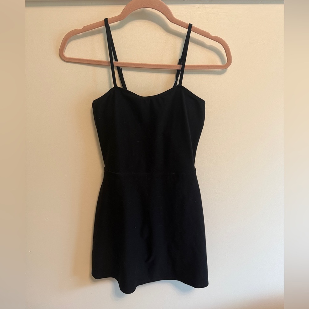 Alo Alosoft Courtside Tennis Dress - Black